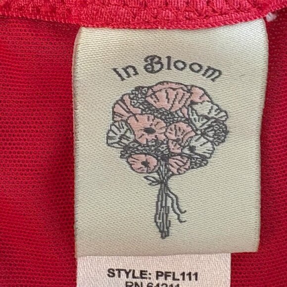 9Os Y2K Babydoll Slip Dress Women’s M Sheer Mini Red Floral Fairy Whimsigoth - Picture 9 of 14